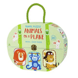 Sassi Travel Puzzle Animals - On A Plane - Laadlee