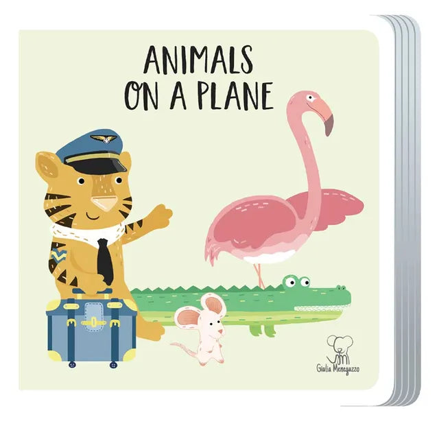 Sassi Travel Puzzle Animals - On A Plane - Laadlee