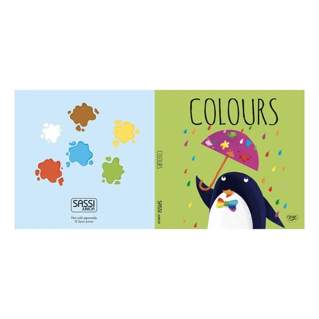 Sassi Book and Puzzle - Colours - Laadlee