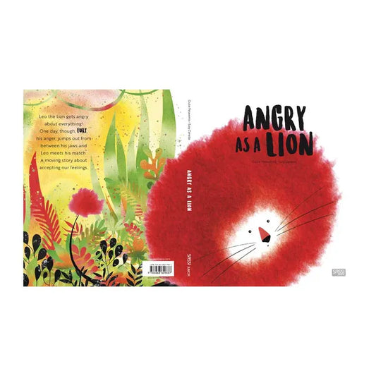 Sassi Picture Book - Angry As a Lion - Laadlee