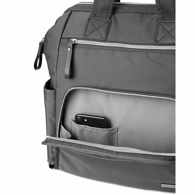 Skip Hop Main Frame Backpack - Charcoal Black - Laadlee