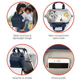 Skip Hop Main Frame Backpack - Blue - Laadlee