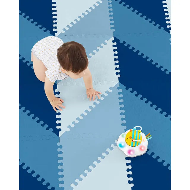Skip Hop Playspot Geo Floor Tiles - Blue Ombre - Laadlee