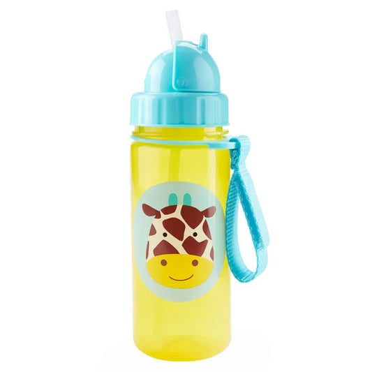 Skip Hop Zoo Straw Bottle 384ml - Giraffe - Laadlee