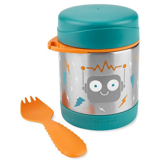 Skip Hop Spark Style Food Jar - Robot - Laadlee