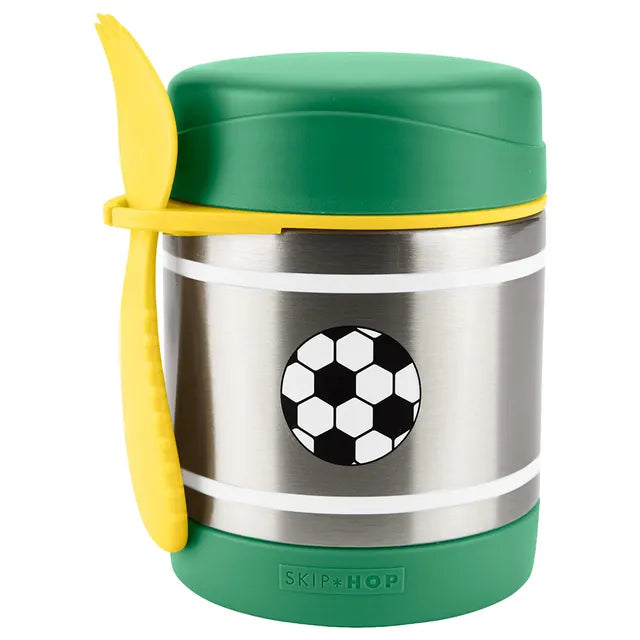 Skip Hop Spark Style Food Jar - Football - Laadlee