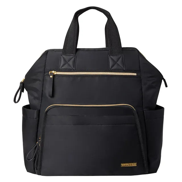 Skip Hop Main Frame Backpack - Black - Laadlee
