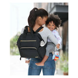 Skip Hop Main Frame Backpack - Black - Laadlee