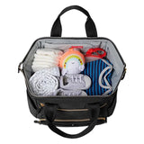 Skip Hop Main Frame Backpack - Black - Laadlee