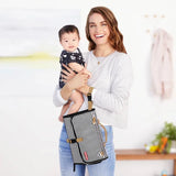 Skip Hop Pronto Changing Station - Black/White Stripes - Laadlee