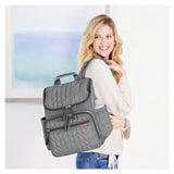 Skip Hop Forma Backpack - Grey - Laadlee