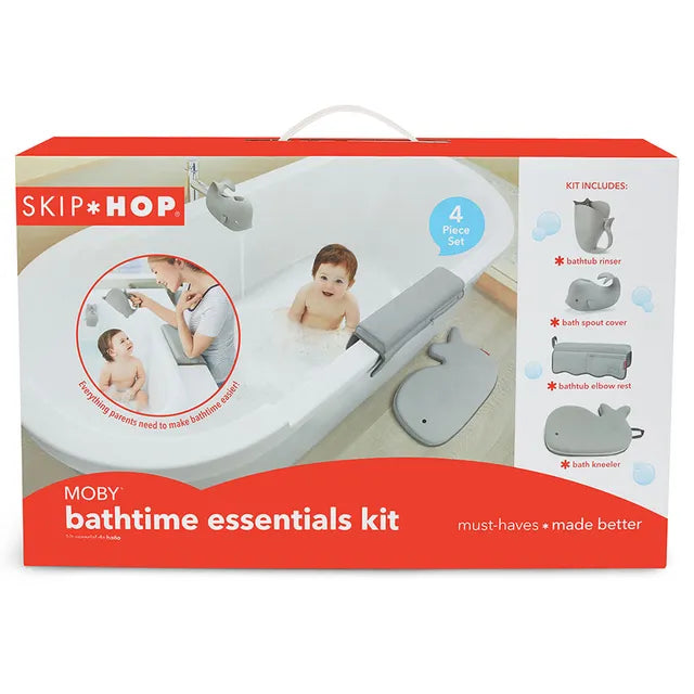 Skip Hop Moby Bathtime Essentials - Grey - Laadlee