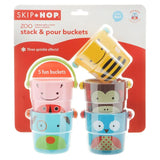 Skip Hop Zoo Stack & Pour Buckets Bath Toy - Laadlee