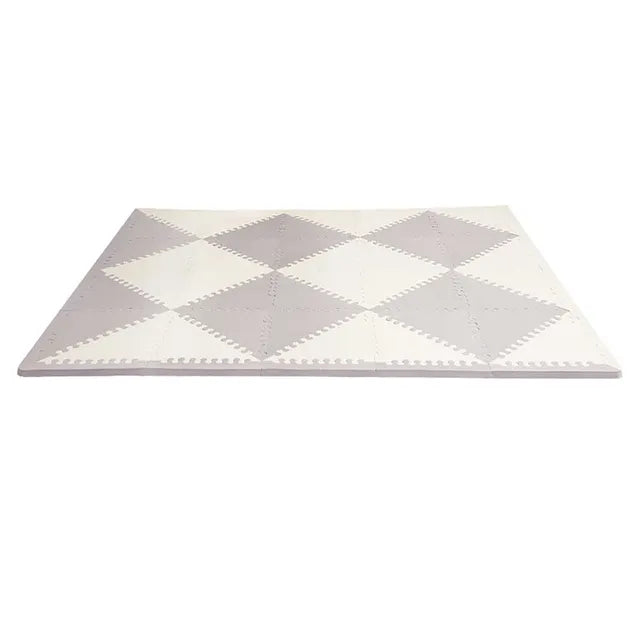 Skip Hop Playspot Geo Floor Tiles - Grey & Cream - Laadlee