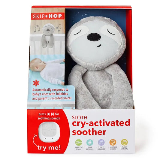 Skip Hop Cry Activated Soother - Sloth - Laadlee