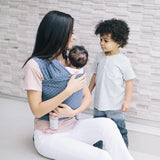 ErgoBaby Aura Baby Wrap - Coral Dots - Laadlee