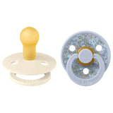 BIBS x LIBERTY 2 Pack Colour Eloise Latex S1 - Dusty Blue Mix - Laadlee