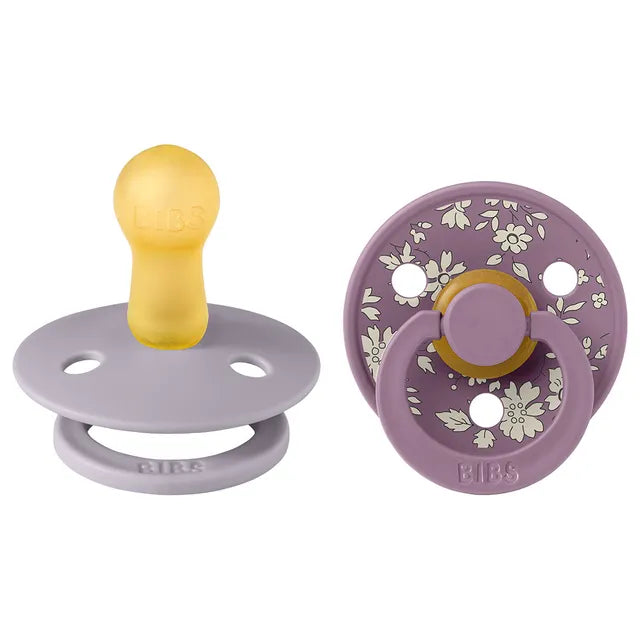 BIBS x LIBERTY 2 Pack Colour Capel Latex S2 - Fossil Grey Mix - Laadlee