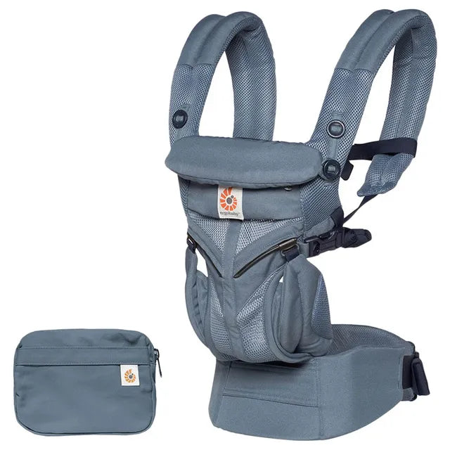 Ergobaby Omni 360 Cool Air Mesh Baby Carrier - Midnight Blue - Laadlee