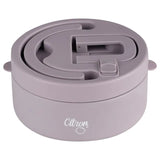 Citron Stainless Steel Food Jar 400ml - Purple - Laadlee