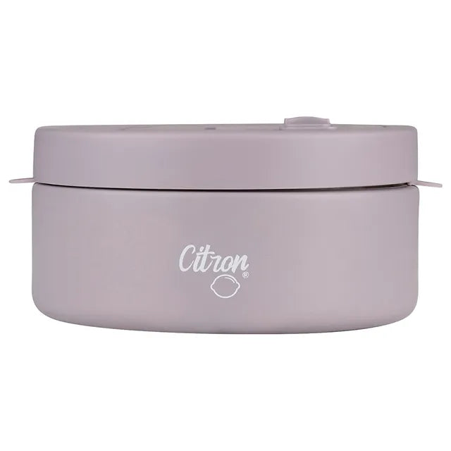 Citron Stainless Steel Food Jar 400ml - Purple - Laadlee