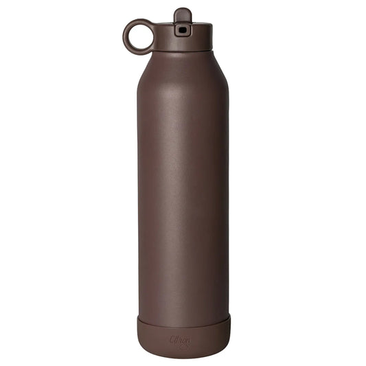 Citron Stainless Steel Water Bottle 750ml - Plum - Laadlee