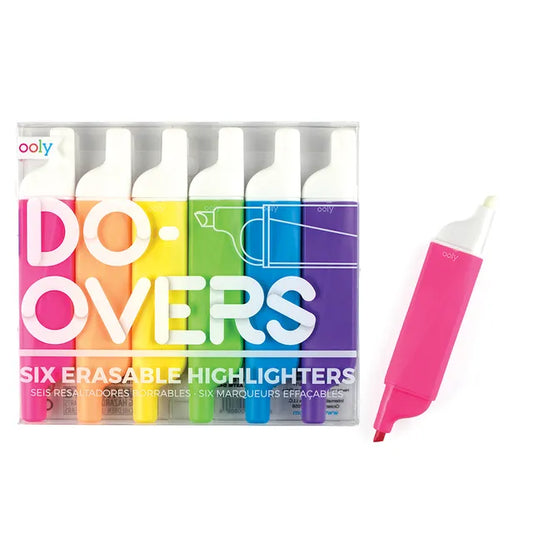 OOLY Do Over Highlighters - Set of 6 - Laadlee
