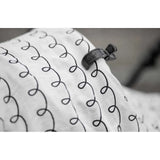 Lulujo Stroller Clips 2-pack - Black - Laadlee