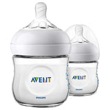 Philips Avent Natural Baby Feeding Bottle 125ml (Pack of 2) - Laadlee