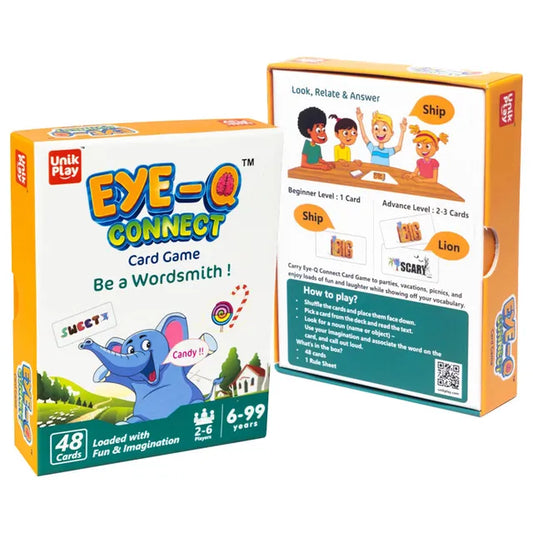 Unikplay Eye Q Connect Educational Card Game - Laadlee