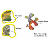 Unikplay Go Crazy Jigsaw Puzzle 2 Trays - Dino - Laadlee