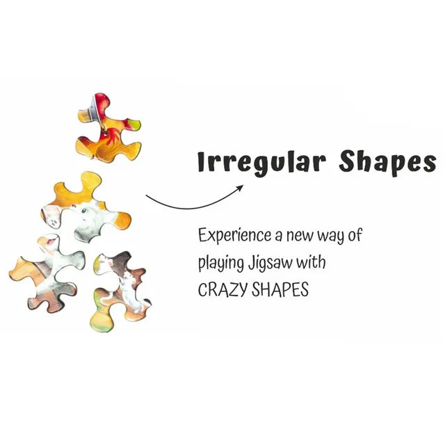 Unikplay Go Crazy Jigsaw Puzzle 2 Trays - Farm - Laadlee