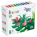 Hey Clay - DIY Bugs Plastic Modelling Air-Dry Clay - 6pcs - Laadlee