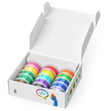 Hey Clay - Dinos Set Plastic Modeling Air Dry Clay Kit - 15pcs and Sculpting Tools - Laadlee