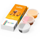 Hey Clay - DIY Doggie Plastic Modelling Air-Dry Clay - 3pcs - Laadlee