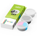 Hey Clay - DIY Sheep Plastic Modelling Air-Dry Clay - 3pcs - Laadlee