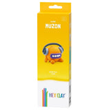 Hey Clay - DIY Muzon Plastic Modelling Air-Dry Clay - 3pcs - Laadlee
