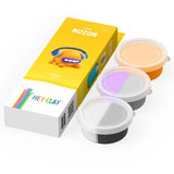 Hey Clay - DIY Muzon Plastic Modelling Air-Dry Clay - 3pcs - Laadlee