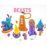Hey Clay - DIY Yollo Plastic Modelling Air-Dry Clay - 3pcs - Laadlee