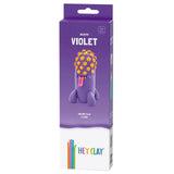 Hey Clay - DIY Violet Plastic Modelling Air-Dry Clay - 3pcs - Laadlee