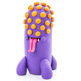 Hey Clay - DIY Violet Plastic Modelling Air-Dry Clay - 3pcs - Laadlee