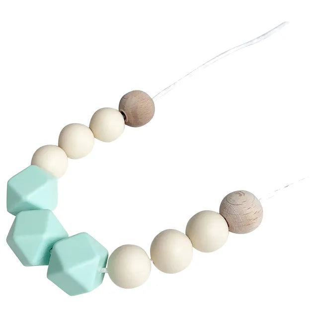 Desert Chomps Boho Chic Necklace - Vintage Mint - Laadlee