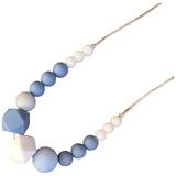 Desert Chomps Nova Necklace - Blue - Laadlee