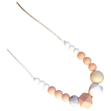 Desert Chomps Nova Necklace - Peach - Laadlee