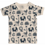 Olen Organic - Phia Printed On the Go Tee - Natural - Laadlee