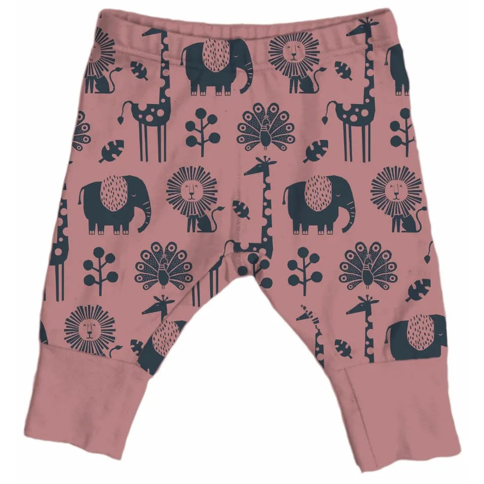Olen Organic - Phia Printed On the Go Legging - Apricot - Laadlee