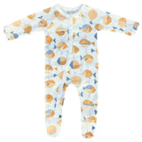 Olen Organic - Meri Print Footed Pajama - Laadlee