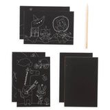 OOLY Mini Scratch & Scribble - Safari Party - Laadlee