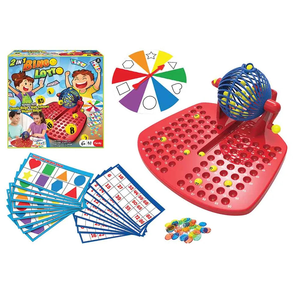 Ambassador - 2-In-1 Bingo / 2-In-1 Bingo Lotto - Laadlee