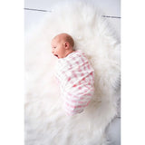 Woombie Air- Wrap Organic Blankets - Dusty Rose - Laadlee
